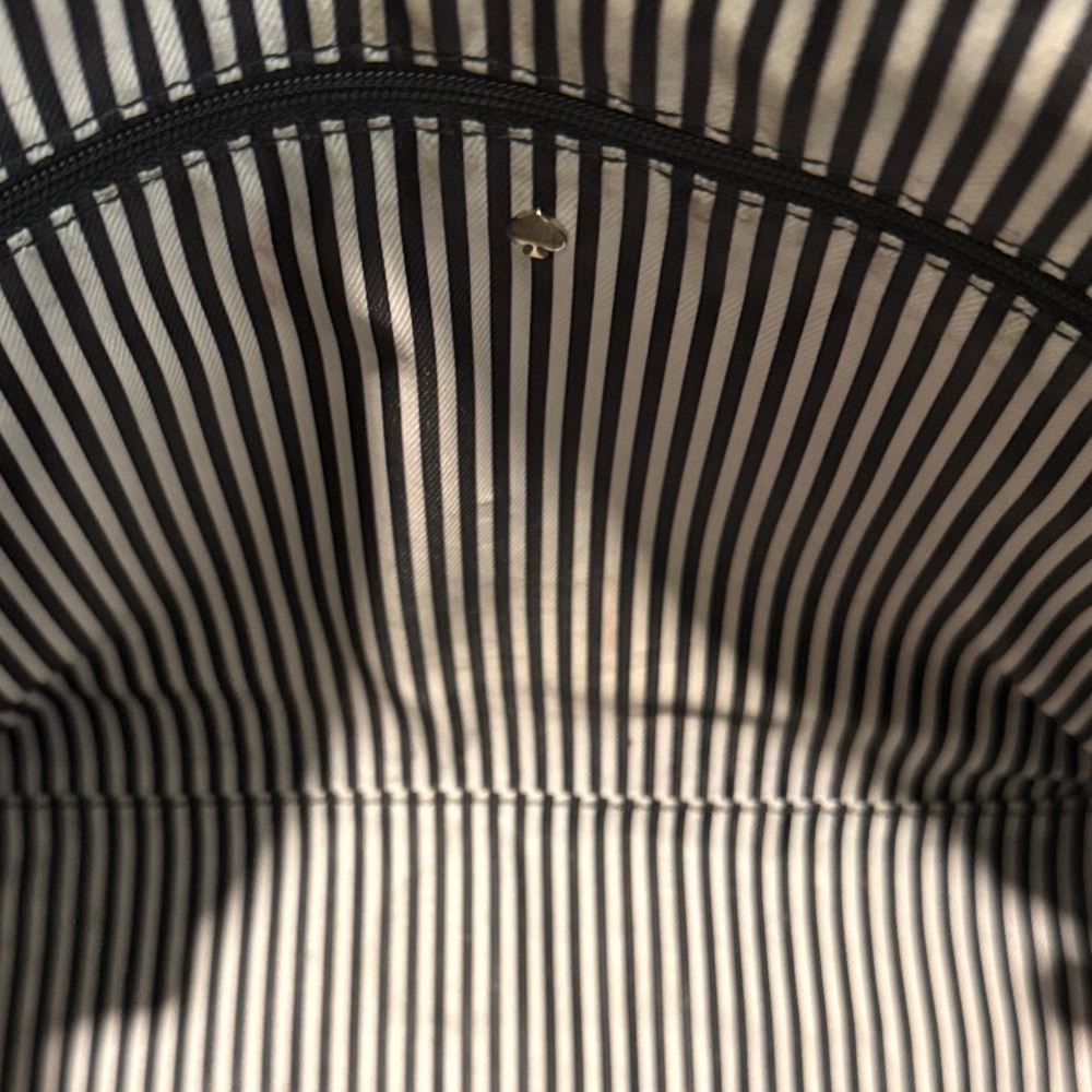 Kate Spade Cameron Street Black Leather Backpack - Picture 6 of 9